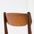 Set 4 Findahl Vintage Eetkamerstoelen Stoelen Gestoffeerd Deens thumbnail 14