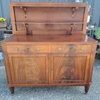 Antieke Hollandse Klap Buffetkast, Dressoir, Wandconsole thumbnail 2
