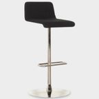 Barkruk Offecct, Zwart/Chroom thumbnail 2