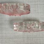 Vintage Walther Glass Solifleur Lotus Vaasje Roze (1 Stuks) thumbnail 3