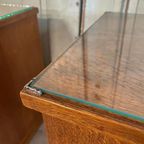 Set Art Deco Kastjes. Met Glasplaat En Bijzondere Details. thumbnail 4