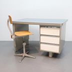 Vintage Bureau Industrieel thumbnail 3
