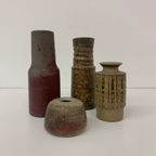 Set Of 4 Mobach Ceramic Vases , 1970’S thumbnail 2