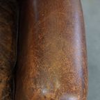 Karakteristieke En Comfortabele Schapenleren Oorfauteuil Met Een Prachtig Patina thumbnail 9