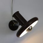 Top Design Fog & Morup Donkerbruine Wandlamp - Model Optima 5 - Ontworpen Door Hans Due - Midcent thumbnail 3