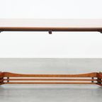Zeer Mooie Art Nouveau Jugendstil Design Eettafel Van Schuitema Met Prachtige Details thumbnail 3