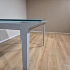 Cassina Artico 345 - Eettafel - Glas - Aluminium - Design thumbnail 10