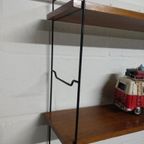 Vintage Midcentury Wandrekje | Boekenrekje Tomadostijl thumbnail 4