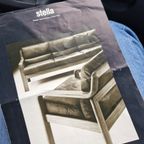 Vintage Deens Design Driezits Bank L. Olson & Son thumbnail 13