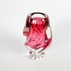 Josef Hospodska - Tsjechië - Glasdesign - Twisted Vase - Chribska Glassworks - 60'S thumbnail 8