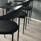 4X Vintage Fasem Leather P40 Chairs By Vegni & Gualtierotti thumbnail 3