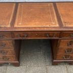 Klassiek Engelse Stijl Bureau Met 9 Lades, 76 Cm Hoog thumbnail 10