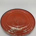 Mid Century Dienblad Plateau Ijzer/glas thumbnail 4