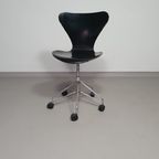 Vintage Draaistoel Model 3117 Van Arne Jacobsen Voor Fritz Hansen thumbnail 8