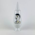 Alessi Tendentse Vase By Guillermo Tejeda For Alessandro Mendini 100% Make-Up Series - No. 83 thumbnail 2