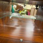 Vintage Houten Kast / Barkast / Vitrine thumbnail 2