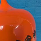 Vintage Oranje Hanglamp, Jaren '60, Deens Design Fog & Mørup thumbnail 2