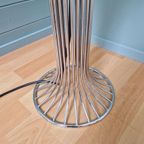 Mazzega Vloerlamp In Verchroomd Metaal En Glas, Jaren 60-70 thumbnail 12
