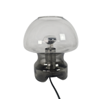 Süssmuth Leuchten - Mushroom Lamp - 'smoked' Glas - Germany - 1970's thumbnail 4