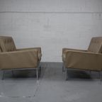 Florence Knoll Lounge Chairs Model 65A For Knoll Int. thumbnail 5