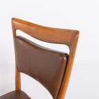 Mid-Century Italian Chairs / Eetkamerstoel / Stoel From Vittorio Dassi, 1950S thumbnail 8