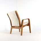 Cees Braakman Pastoe Fb06 Plywood Fauteuil Dames Gestoffeerd thumbnail 16
