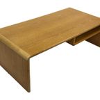 Vintage Minimalistische Eikenhouten Salontafel 80's Design thumbnail 17