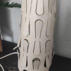 Vintage Tafellamp IKEA Kajuta Wit Metaal thumbnail 5