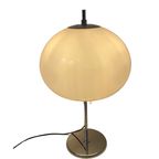 Gepo - Table Lamp - Space Age - Mushroom Lamp - White Acrylic Shade And Chromed Base thumbnail 8