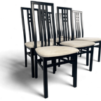 6X Mackintosh Style Dining Chairs thumbnail 6