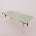 Mid-Century Design Mozaïek Tafel, Vintage Salontafel 1960S thumbnail 11