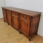 Groot Vintage Landelijk Dressoir Wandkast Buffetkast Ladekast thumbnail 6