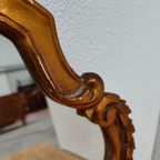 Vintage Hollywood Regency Goudkleurige Barok Rococo Spiegel Kuifspiegel 6 thumbnail 6