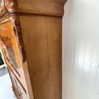 Antieke Biedermeier Secretaire Ladekast Klepkast thumbnail 8