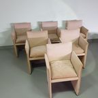 Set (6) By Mario Bellini 401 Break Chairs For Cassina, 1990s thumbnail 5