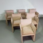 Set (6) By Mario Bellini 401 Break Chairs For Cassina, 1990S thumbnail 5