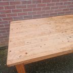 Robuuste Grenen Landelijke Tafel Vintage thumbnail 3
