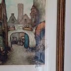 Jef Codron 'sérénité'. Gesigneerde Litho 115/350 thumbnail 4