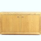 Vintage Eiken Compact Dressoir Sideboard Kast thumbnail 10