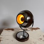 Bruine Vintage Eyeball Lamp, Jaren 70. Space Age Design thumbnail 10