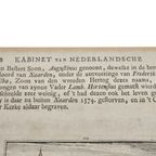 Kopergravure - Poort Tot Montfoort- Abraham Rademaker - 18e Eeuw thumbnail 4
