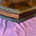 Vintage Salontafel Met Walnootfineer thumbnail 7