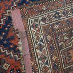 Oud Oosters Vloerkleed Met Prachtige Kleuren En Een Mooie Vintage Uitstraling 155x112 Cm thumbnail 7