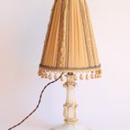 Opaline Glass Table Lamp, 1920S thumbnail 3