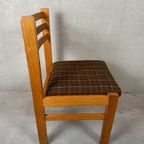 4x Vintage Eetkamerstoelen thumbnail 8