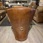 Saddle Chair / Zadel Fauteuil Vintage Cognac Leer Eyecatcher thumbnail 13