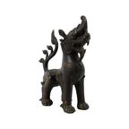 Aziatische Bronzen Foo Dog Komainu Guardian Lion China thumbnail 6