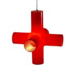 Jan Melis & Ben Oostrum For Dark - Hanging Pendant Lamp - Model ‘Crosslight’ - thumbnail 7