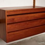 Royal System Wall Unit Designed By Poul Cadovius For Cado, Denmark 1950’s thumbnail 8