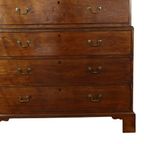 Antieke Mahonie Kast Tallboy Chest On Chest George Lll 19De Eeuw thumbnail 18